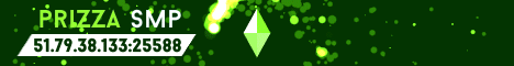 Prizza SMP banner Prizza SMP Minecraft server banner