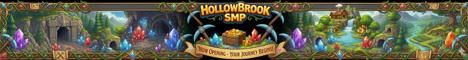 HollowBrook SMP banner HollowBrook SMP Minecraft server banner