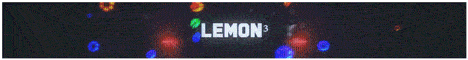 LEMONcube banner LEMONcube Minecraft server banner