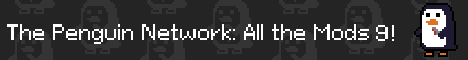 The Penguin Network All The Mods 9 banner The Penguin Network All The Mods 9 Minecraft server banner