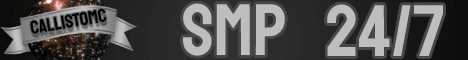 CallistoMC SMP banner CallistoMC SMP Minecraft server banner
