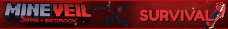 Mineveil banner Mineveil Minecraft server banner