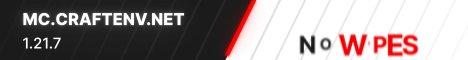 Craft Env 1 21 7 banner Craft Env 1 21 7 Minecraft server banner