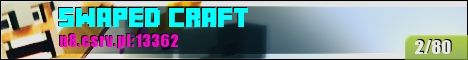 Swaped Craft banner Swaped Craft Minecraft server banner