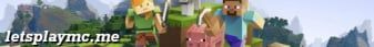 Let's Play MC banner Let's Play MC Minecraft server banner
