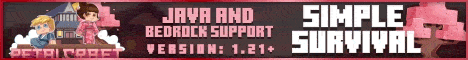 PetalCraft banner PetalCraft Minecraft server banner