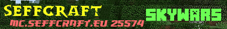 SeffCraft banner SeffCraft Minecraft server banner