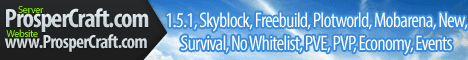 ProsperCraft Network banner ProsperCraft Network Minecraft server banner