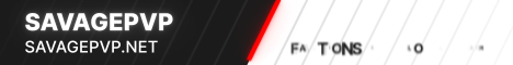 SavagePvP banner SavagePvP Minecraft server banner