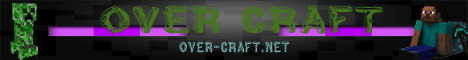 OverCraft banner OverCraft Minecraft server banner