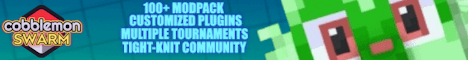 Cobblemon Swarm banner Cobblemon Swarm Minecraft server banner