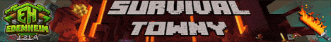 Edenheim banner Edenheim Minecraft server banner