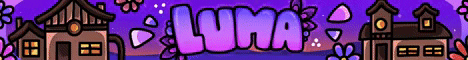 LumaMC banner LumaMC Minecraft server banner