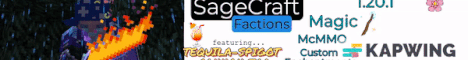 SageCraft banner SageCraft Minecraft server banner