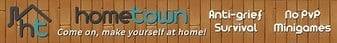 HomeTown banner HomeTown Minecraft server banner