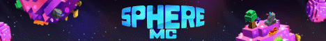 Sphere MC banner Sphere MC Minecraft server banner