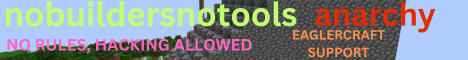 noBnoT banner noBnoT Minecraft server banner