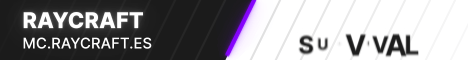 RayCraft banner RayCraft Minecraft server banner