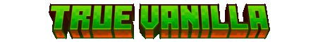 True Vanilla Network banner True Vanilla Network Minecraft server banner