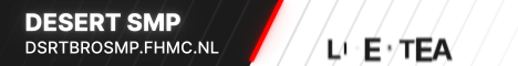 Desert SMP banner Desert SMP Minecraft server banner