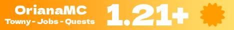 OrianaMC banner OrianaMC Minecraft server banner