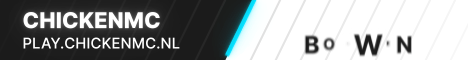 ChickenMC banner ChickenMC Minecraft server banner