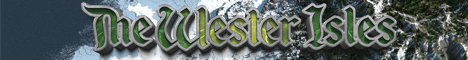 The Wester Isles banner The Wester Isles Minecraft server banner