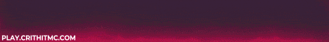 CritHitMC banner CritHitMC Minecraft server banner