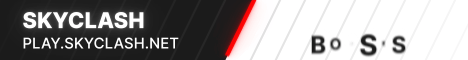 SkyClash banner SkyClash Minecraft server banner