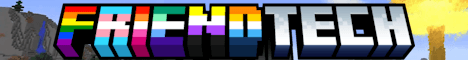 FriendTech banner FriendTech Minecraft server banner