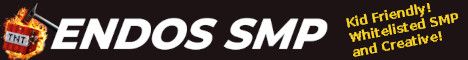 ENDOS SMP banner ENDOS SMP Minecraft server banner