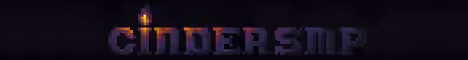 Cinder SMP banner Cinder SMP Minecraft server banner