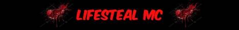 LifeSteal MC banner LifeSteal MC Minecraft server banner