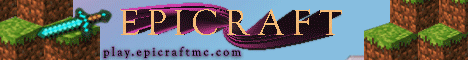 EPICRAFT banner EPICRAFT Minecraft server banner