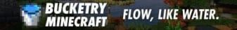 Bucketry Minecraft banner Bucketry Minecraft Minecraft server banner