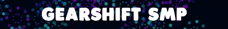 GearShift SMP banner GearShift SMP Minecraft server banner