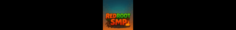 RedRoot SMP banner RedRoot SMP Minecraft server banner