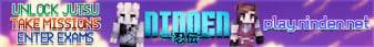 NINDEN banner NINDEN Minecraft server banner