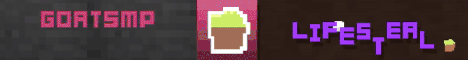 GoatSMP banner GoatSMP Minecraft server banner