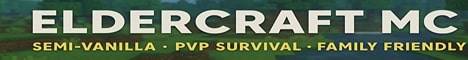ElderCraft banner ElderCraft Minecraft server banner