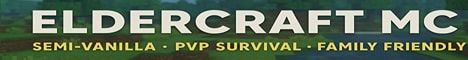 ElderCraft banner ElderCraft Minecraft server banner