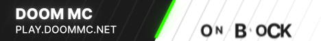 DoomMC Network banner DoomMC Network Minecraft server banner