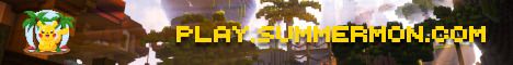 Summermon banner Summermon Minecraft server banner