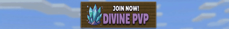 DivinePvP banner DivinePvP Minecraft server banner
