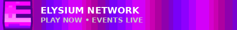 Elysium Network banner Elysium Network Minecraft server banner