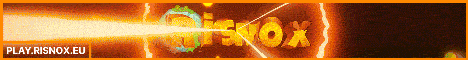 Risnox banner Risnox Minecraft server banner