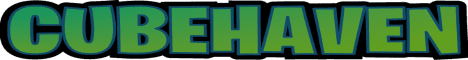 CubeHaven banner CubeHaven Minecraft server banner
