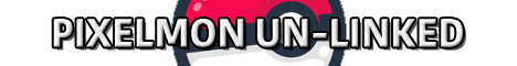 Pixelmon Un-Linked banner Pixelmon Un-Linked Minecraft server banner