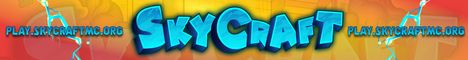 SkyCraftMC banner SkyCraftMC Minecraft server banner