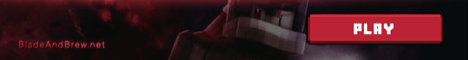 Blade & Brew survival banner Blade & Brew survival Minecraft server banner